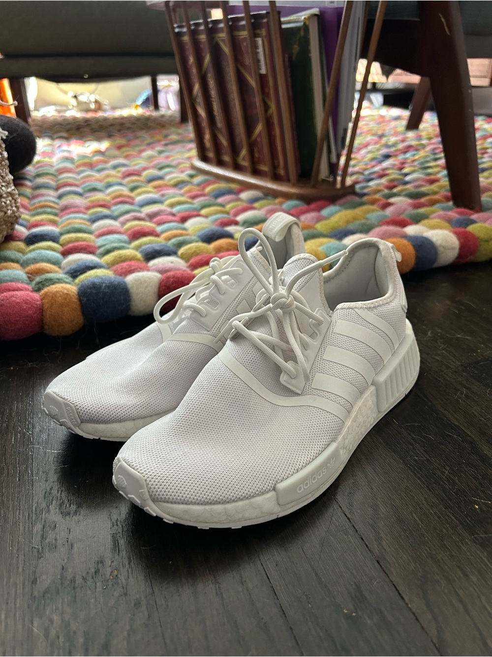 adidas All-White Men's Sneakers NMD-Style Lightweight